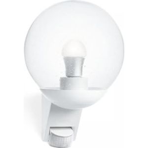 Steinel Buitenlamp met sensor L 585 S, max. 60 W, IR-sensor, registratiehoek: 180°, reikwijdte: max. 10 m, E27-fitting, IP44, wit