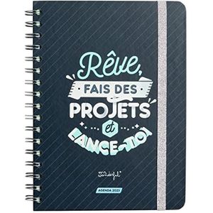 Mr. Wonderful - Klassieke weekplanner 2023 – droom, projecten doen en aan de slag