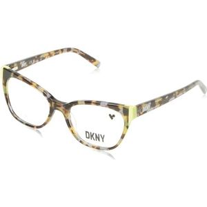 Dkny Unisex DK5058 zonnebril, 214 Charcoal Tokyo Tortoise/Citron, 52, 214 Charcoal Tokyo Tortoise/Citron, 52