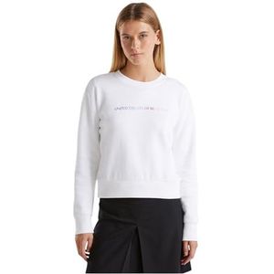 United Colors of Benetton Mesh G/C M/L, Wit, XXS