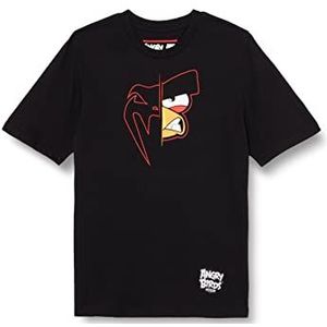 Venum T-shirt met logo Angry Birds x kinderen - 8 jaar, zwart., 8 Jaar