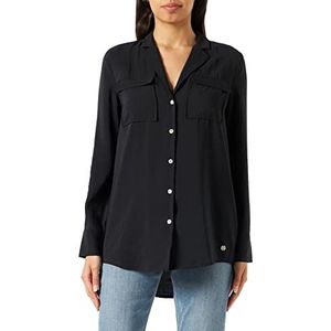 Tamaris Aprilla-blouse voor dames, Zwarte Schoonheid, 70