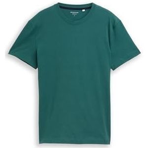TOM TAILOR 1047806 T-shirt, 14171-Jasper Green, XXL heren, 14171 - Jasper Green, XXL