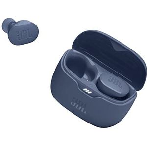JBL Tune Buds oordopjes in blauw - Draadloze Bluetooth-oordopjes, waterbestendig, ruisonderdrukking en een batterijduur tot 48 uur