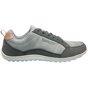 KangaROOS K-BF Sierra sneakers voor dames, Vapor Grey/Transcendent roze, 36 EU, Vapor Grey Transcendent Pink, 36 EU