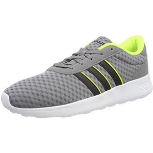 adidas Unisex Lite Racer Fitnessschoenen, Grijs Grijs Drie F17 Core Zwart Zonnegeel Grijs Drie F17 Core Zwart Zonnegeel, 38 2/3 EU