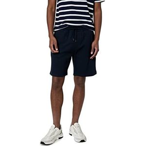 Koton Bermuda voor heren, met zakken, gedetailleerde trekkoordshorts, marineblauw (716), S