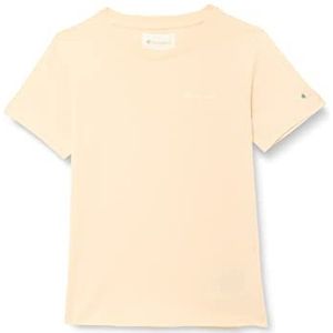 Champion Eco Future Light Jersey Regular S/S T-shirt, geel crème, 11-12 jaar meisjes en meisjes