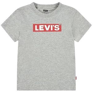 Levi's LVN Boxtab Tee voor jongens 8ej764 T-shirt, Grijze Hei, 5 jaar
