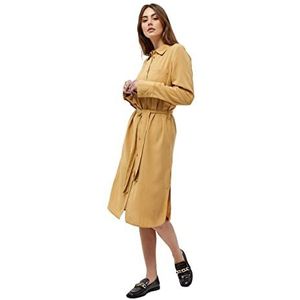 Minus Vrouwen Jessie Shirt Casual Dress, Prairie Zand, 36