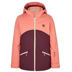 Ziener AYLA Skijas voor meisjes, winterjas, waterdicht, winddicht, warm, velvet rood, 140
