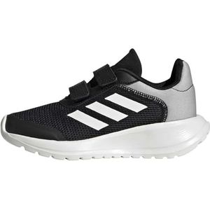 adidas Tensaur Run Sneakers uniseks-kind, Core Black/Core White/Grey Two Strap, 38 EU