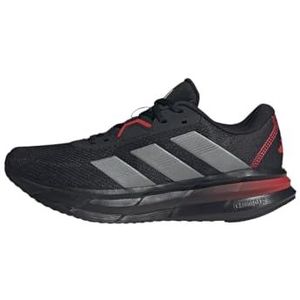 adidas Heren Galaxy 7 Running Shoes, core black/IRON MET/better scarlet, 46 2/3 EU