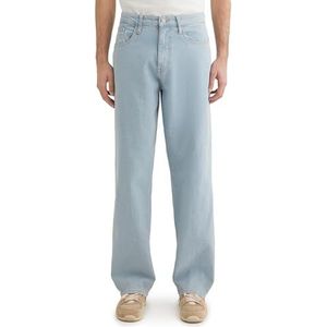 Jeans - Effen - Denim - Light Washed - Loosefit