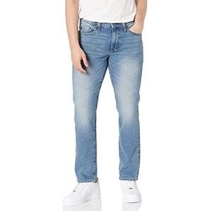 Amazon Essentials Men's Spijkerbroek met slanke pasvorm, Lichte wassing, 42W / 29L