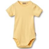Wheat - Rib Body - Rompertje - GOTS-gecertificeerd - Korte Mouwen