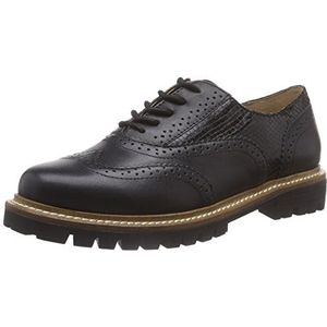 ALDO Dames Emelyne Brogue lage veterschoenen, zwart zwart leer 97, 39 EU