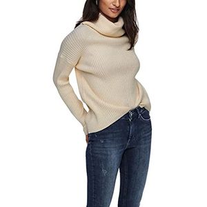 ONLY Katia Cowlneck Pullover, wit (whitecap gray), M