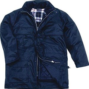 Deltaplus ISOLABLGT Parka van polyester met pvc-coating, marineblauw, maat L