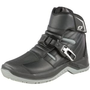 O'NEAL Enduro Motorlaarzen, van hoogwaardige microvezel, versterkte teen en hiel, buitenzool met anti-slip inzetstuk, boots RMX Shorty, voor volwassenen, zwart, zwart, 43 EU