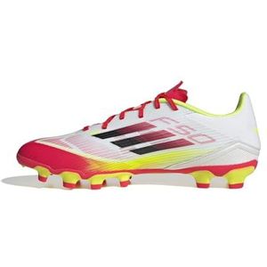 adidas - F50 League - Voetbalschoenen - Zwart - Fiberskin - Gerecycled Materiaal