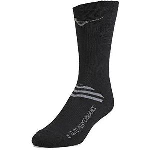 Mizuno Volleybal Runbird Crew sokken, zwart, klein