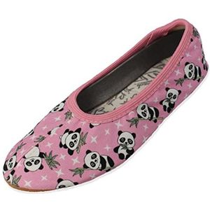 Beck Pandagirl pantoffels voor meisjes, roze, 34 EU