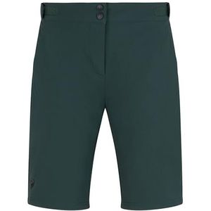 Ziener Dames Nilsa Outdoorshorts/fiets-/wandelbroek - ademend, sneldrogend, elastisch, Dark Jungle, 40