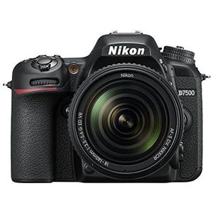 Nikon D7500 Spiegelreflex camera + AF-S DX NIKKOR 18-140 VR lens/objectief - 20,9 MP DX CMOS sensor - Groot zoom bereik - VBA510K002, Zwart