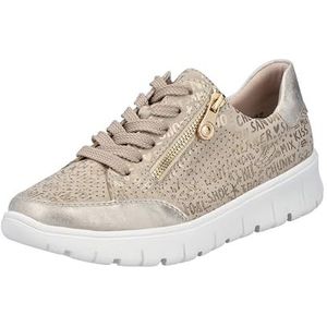 Rieker - Sneakers - Beige - Grof Leder