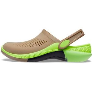 Crocs Unisex's Literide 360 Ombre gemarmerde Cg klomp, Khaki Multi, 43/44 EU