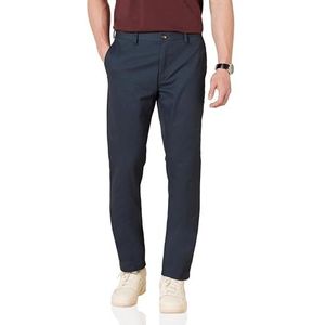 Amazon Essentials Heren Slim-fit Rimpelbestendige Platte Chino Pant Casual Broek,marineblauw,28W / 28L