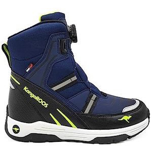 KangaROOS K-mj Ron RTX FX Sneeuwlaarzen voor heren, Dk Navy Lime, 37 EU