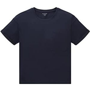 TOM TAILOR Meisjes T-shirt 1035126, 10668 - Sky Captain Blue, 164