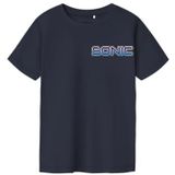 NAME IT Jongens Nkmmarcel Sonic Nreg Ss Top Sky, navy blazer, 122-128