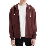 Levi's heren New Original Zip Up, Decadent Chocolate, XS