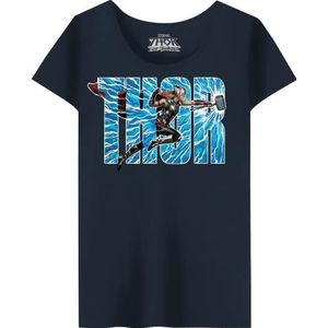 Marvel t-shirt dames, Marine, XXL