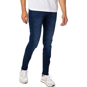 JACK & JONES JJIGLENN JJORIGINAL MF 775 Slim Fit Jeans, Denim Blauw, 34W / 30L