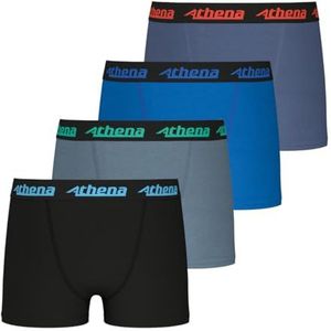 Athena jongensondergoed, zwart/grijs/blauw/marineblauw, 6-8 Jaar