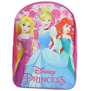 Disney - Rugzak voor meisjes, bedrukt, prinses, roze, 40 x 30 x 15 cm, Roze, Eén maat