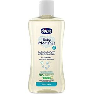 Chicco Baby Skin – zacht lichaamsbad en shampoo, 200 ml, 0 M+