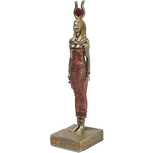 lachineuse - Hathor beeldje 21 cm – Egyptische godin Nebèthetepét – standbeeld decoratie antiek Egypte – figuur Egyptisch object – Egyptische buste – origineel cadeau-idee decoratie – woondecoratie