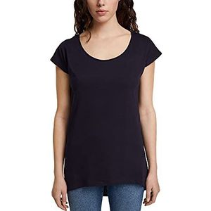 edc by ESPRIT T-shirt voor dames, 400/marineblauw, XS