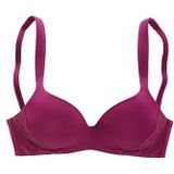 s.Oliver Bralette met kant in Berry, Cup C, berry, 90C