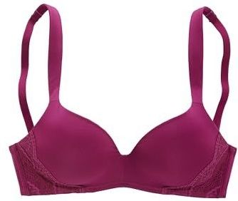 s.Oliver Bralette met kant in Berry, Cup C, berry, 90C
