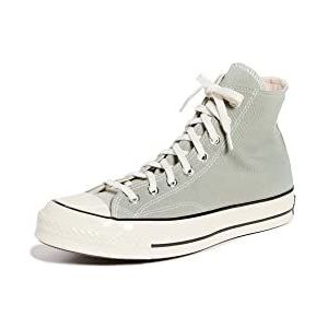 Converse Unisex Taylor Chuck 70 Hi sneakers, Summit Sage Egret Black, 12.5 Women/10.5 Men