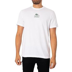 Sportief T-shirt met lange mouwen, Wit., 3XL