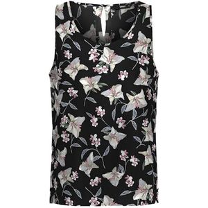 Onlnova Life S/L TOP AOP PTM, Black/Aop: 528 Becky Blossom, 34