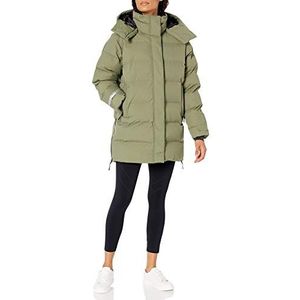 Helly Hansen Aspire Puffy waterdichte winddichte ademende jas voor dames, Lav Green., XL