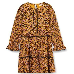 Noa Noa miniature Mini Flower Twill viscose jurk voor meisjes